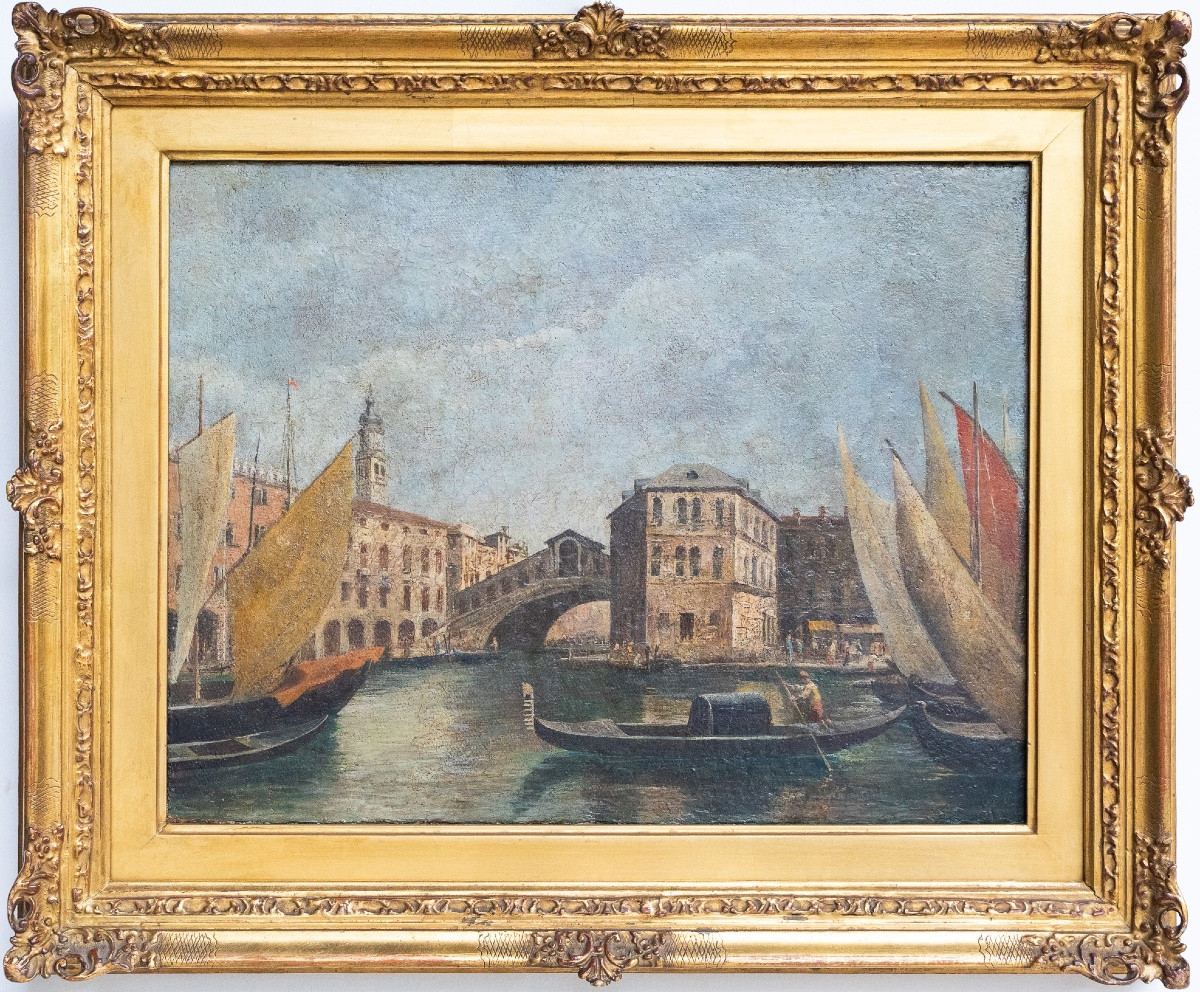 Coppia di vedute di Venezia – Fine XVIII / inizi XIX secolo-photo-3