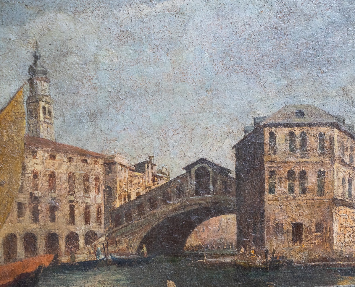 Coppia di vedute di Venezia – Fine XVIII / inizi XIX secolo-photo-6