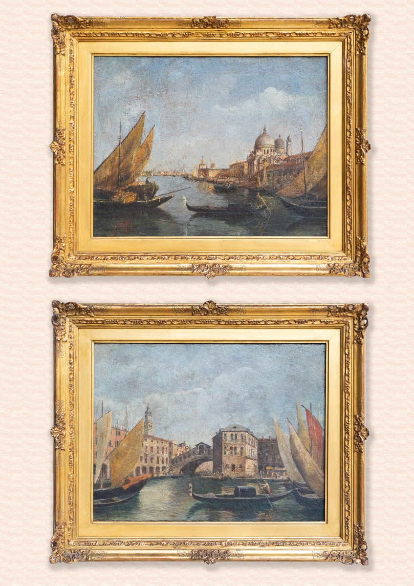 Coppia di vedute di Venezia – Fine XVIII / inizi XIX secolo