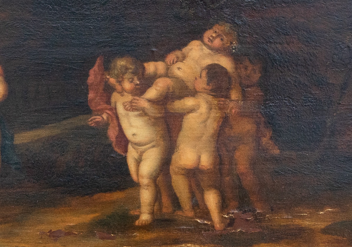 Baccanale di Putti - Scuola Fiamminga-photo-4