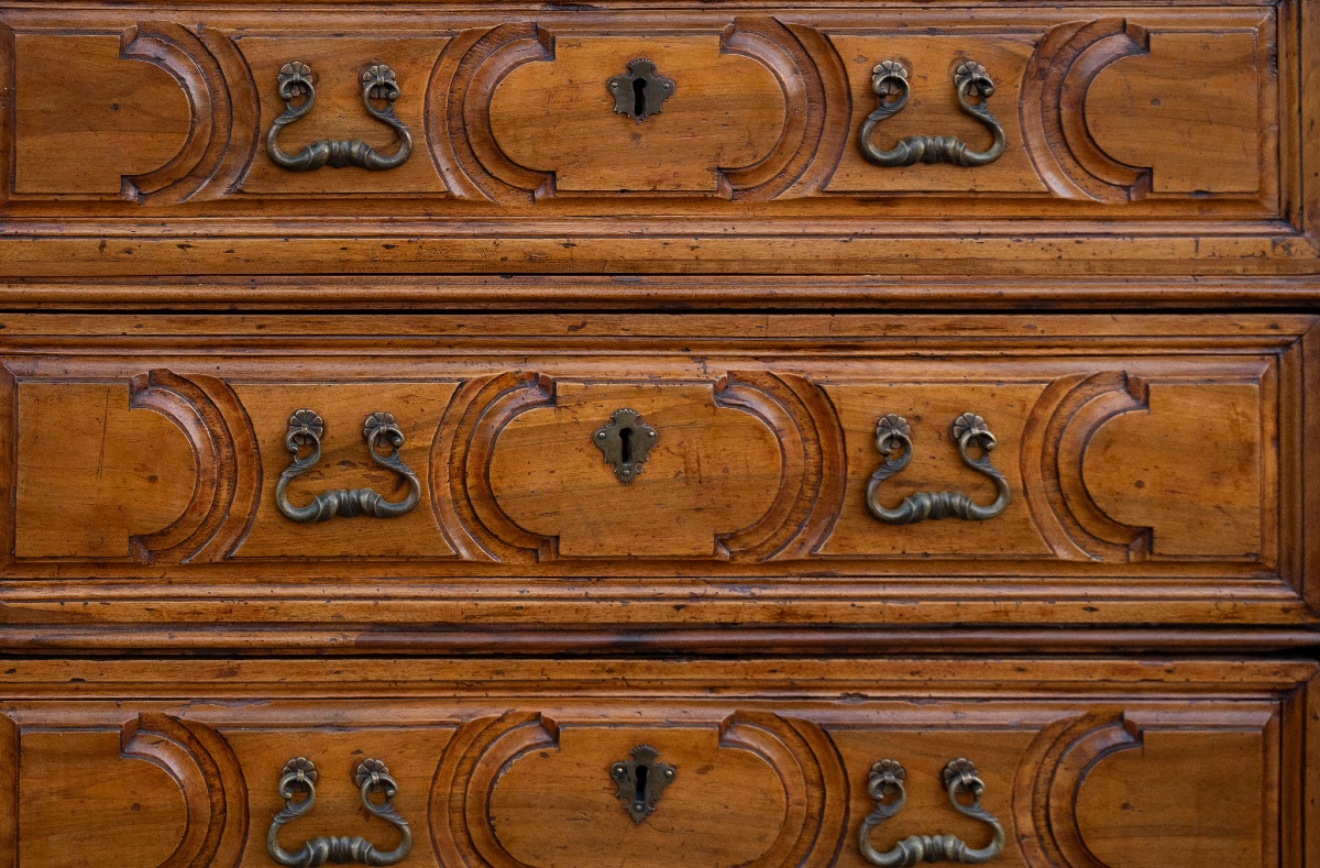 Canterano Veneto in Noce – Fine XVII secolo-photo-4