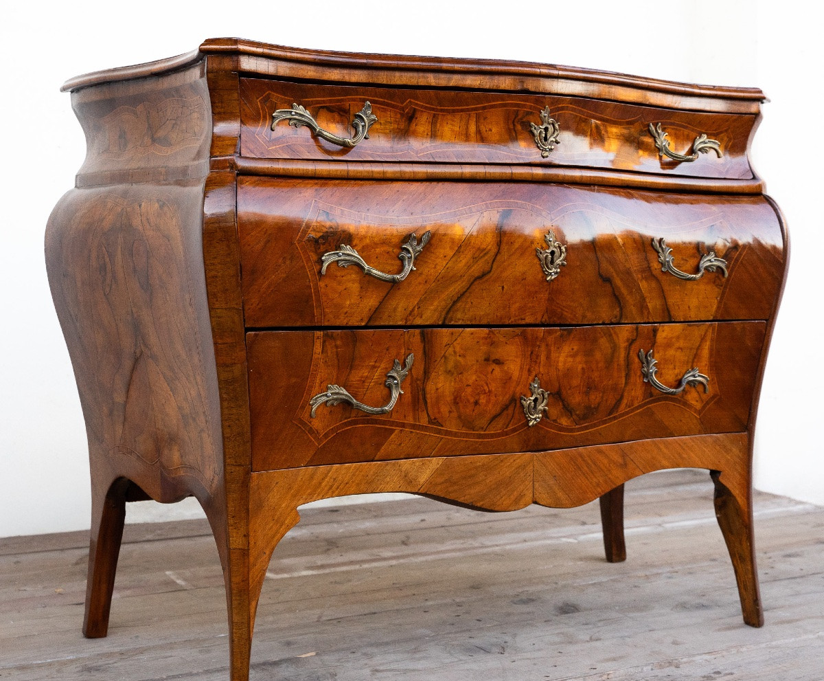 Comò Veneto in Noce – Fine XVIII secolo-photo-3