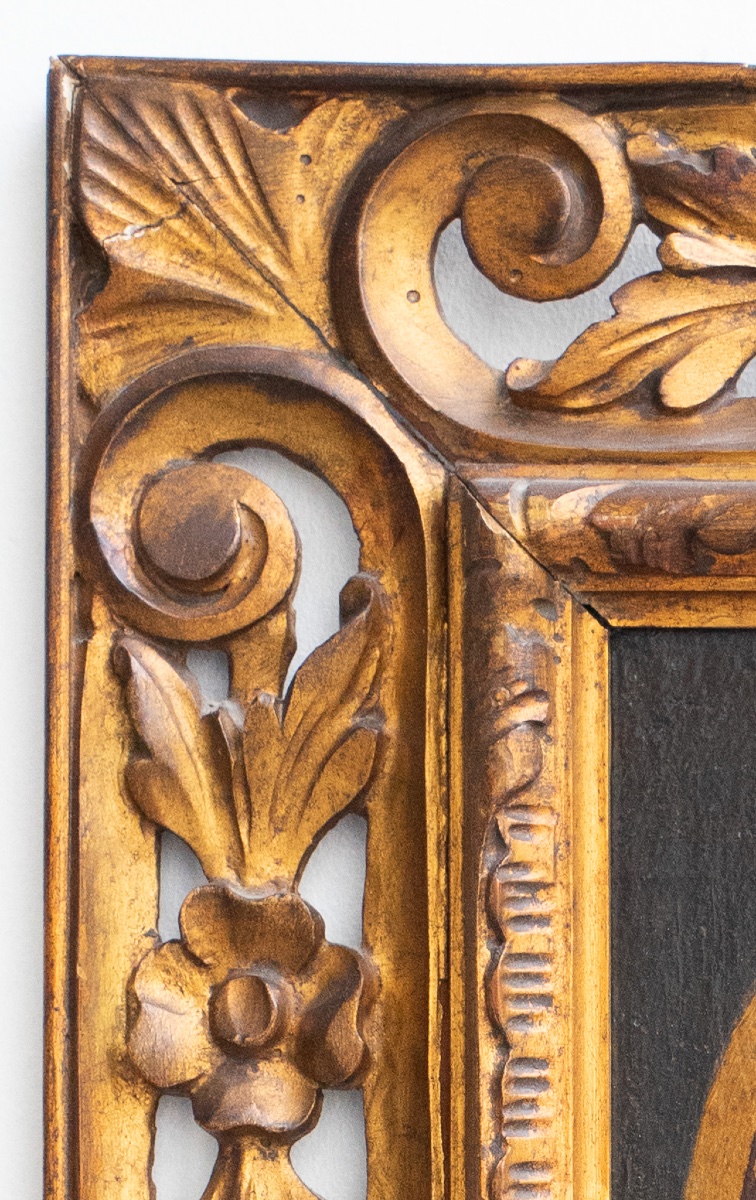 Angelo con aureola – Scuola toscana, XVI secolo-photo-3