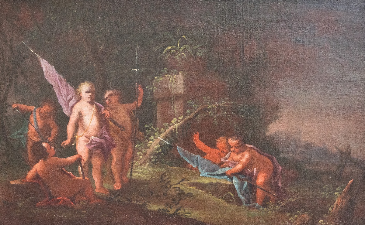 Baccanale di putti – Giulio Carpioni