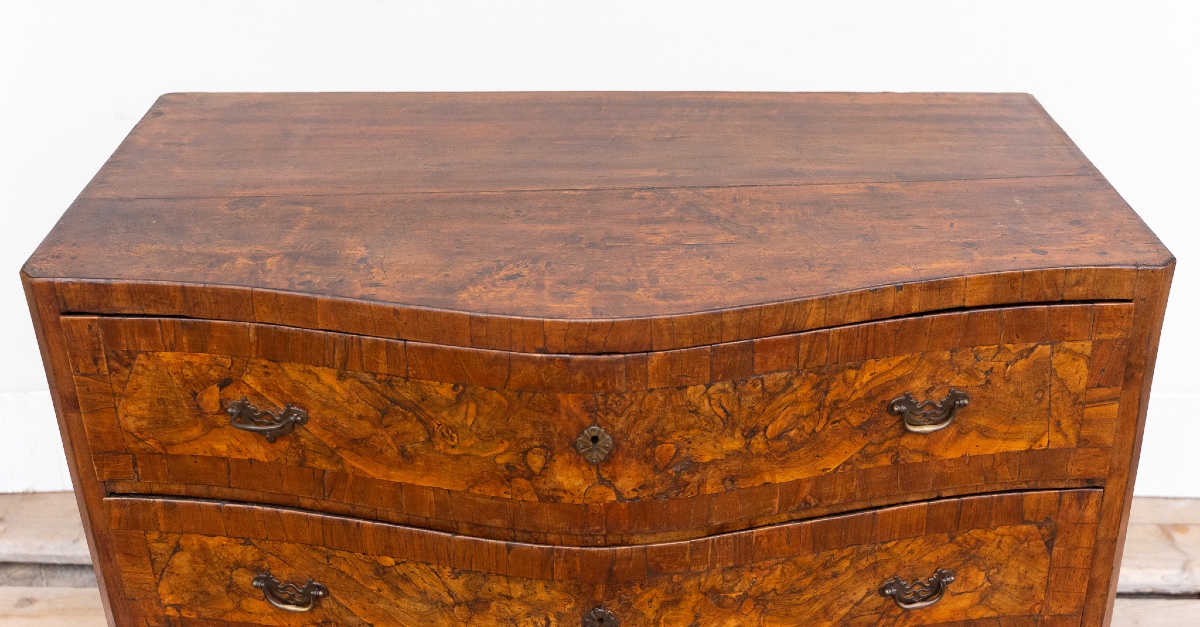 Comò Vicentino in Noce e Radica – XVIII secolo-photo-4