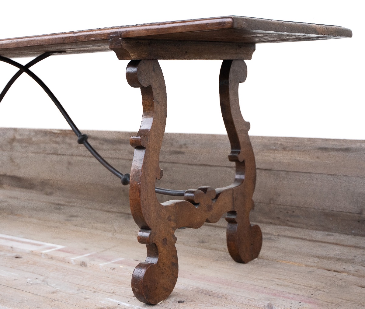 Tavolo Fratino Veneto in noce – fine XVII secolo-photo-1