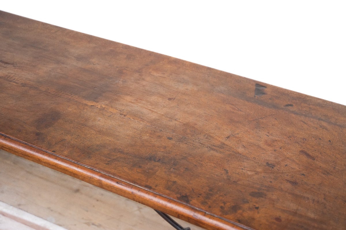 Tavolo Fratino Veneto in noce – fine XVII secolo-photo-4