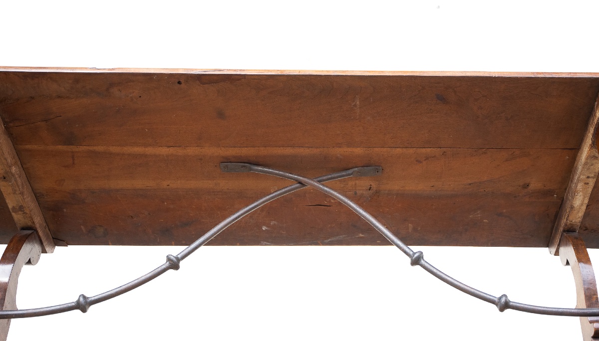 Tavolo Fratino Veneto in noce – fine XVII secolo-photo-5