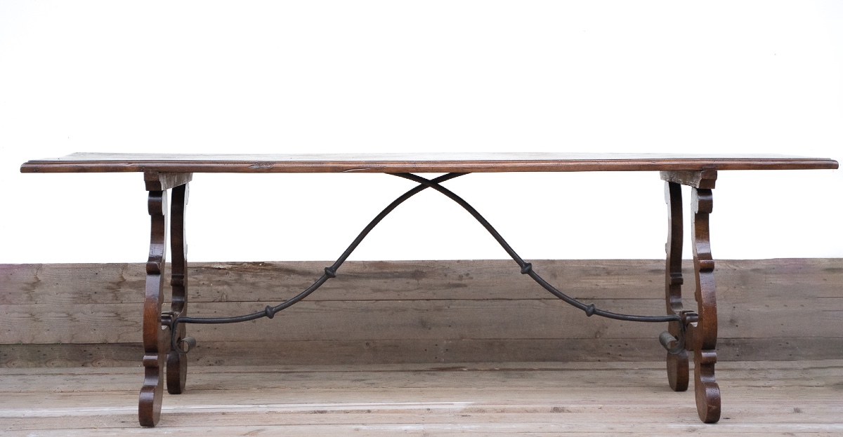 Tavolo Fratino Veneto in noce – fine XVII secolo-photo-6