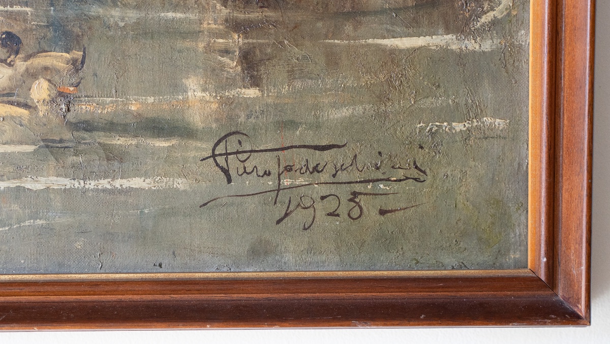 Le lavandaie – Piero Todeschini, 1925-photo-3