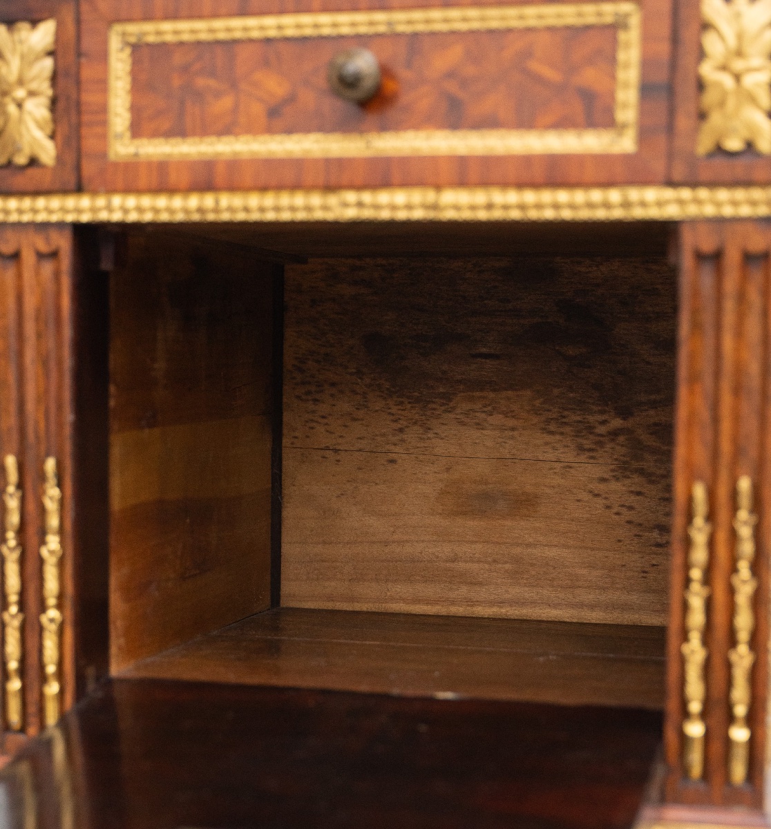 Tavolino francese con ribaltina – XIX secolo-photo-3