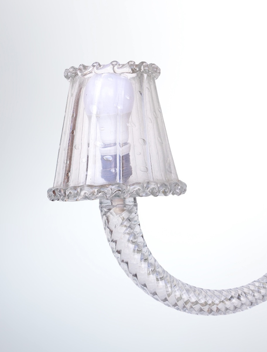 Lampadario in vetro di Murano dei Fratelli Toso-photo-2