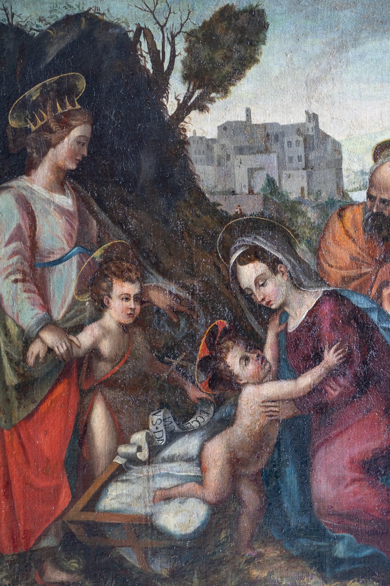 Sacra Famiglia - XVII Sec.-photo-3