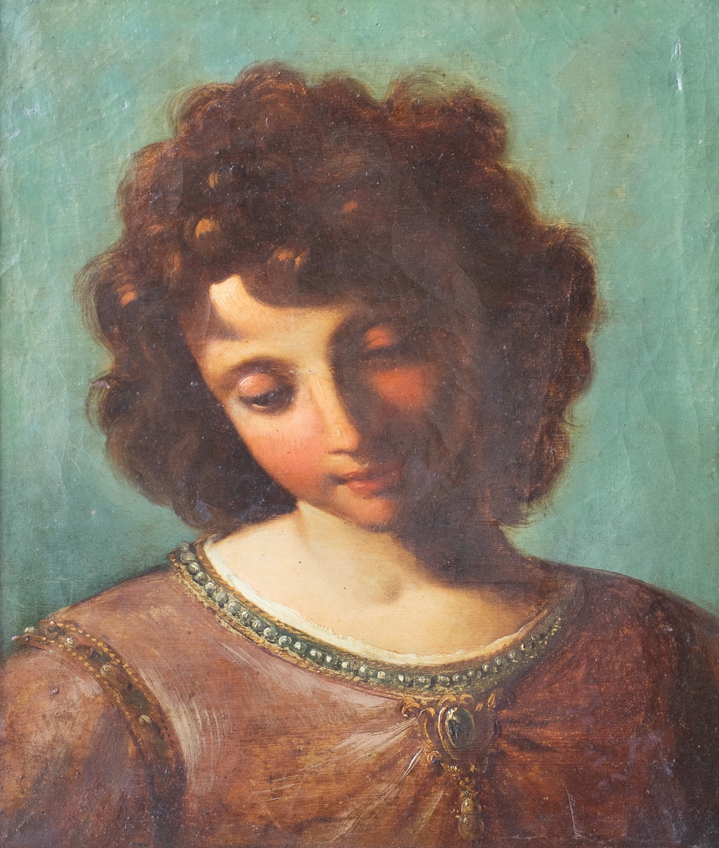 Coppia di ritratti di fanciulli-photo-2