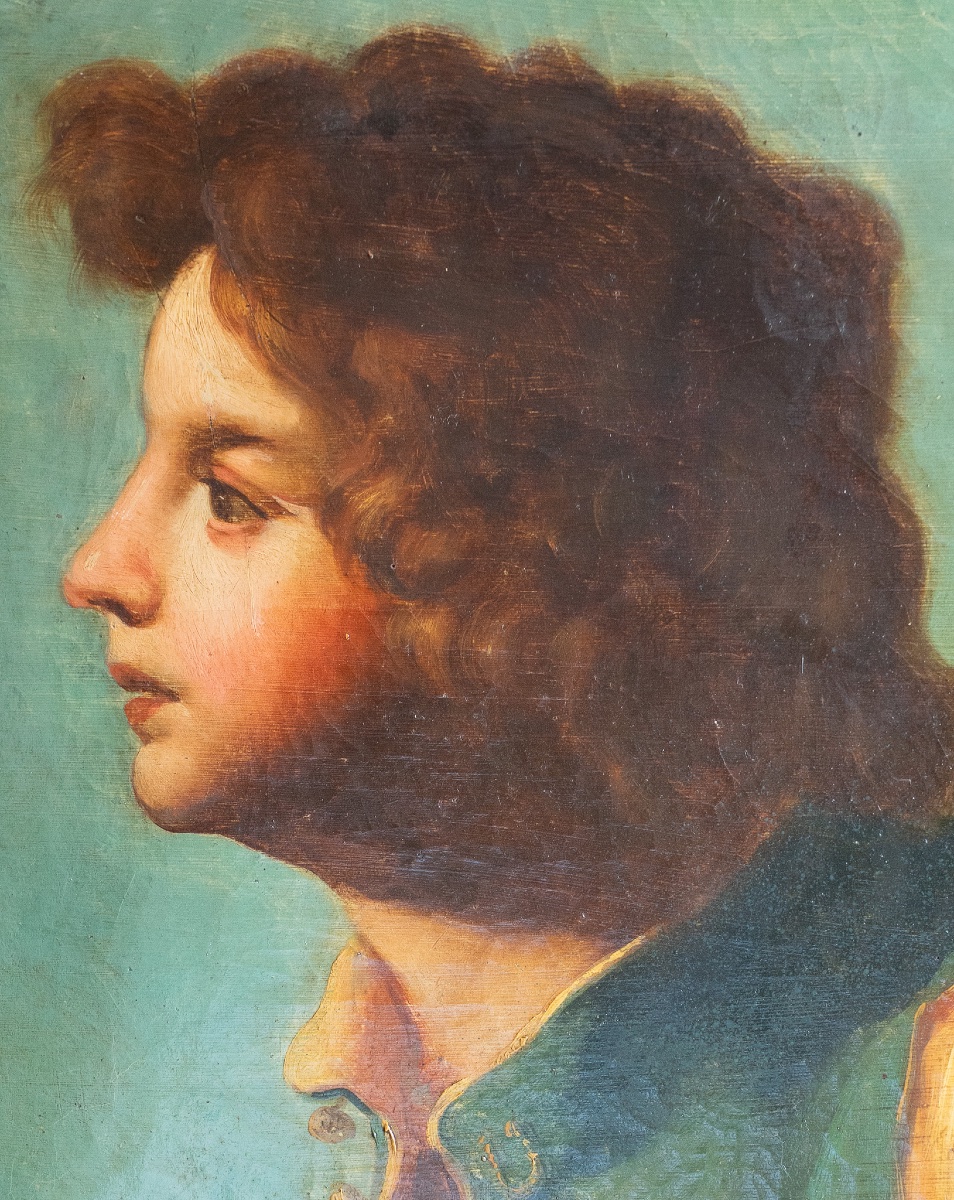Coppia di ritratti di fanciulli-photo-3