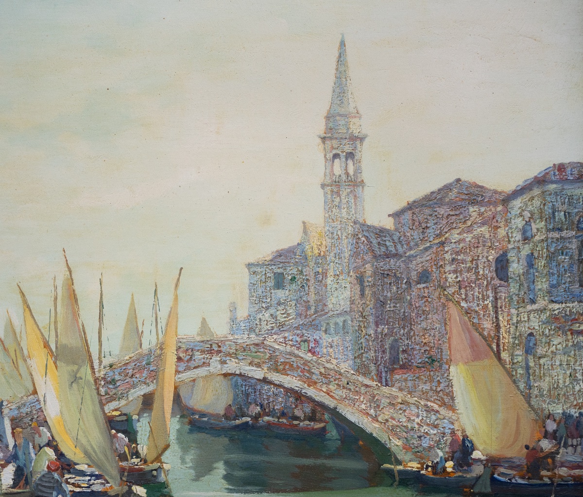 Dipinti raffiguranti Chioggia - Luigi Pagan, 1931-photo-1