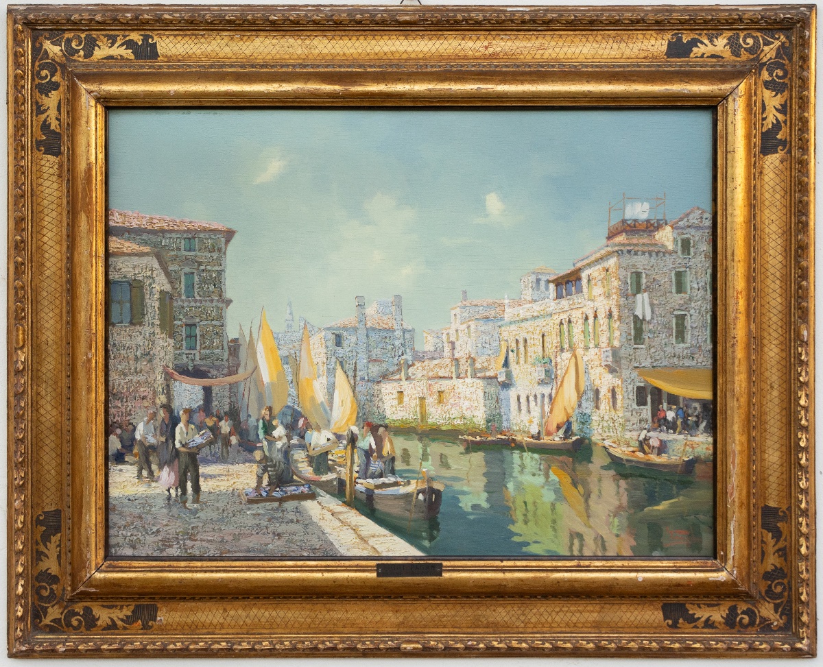 Dipinti raffiguranti Chioggia - Luigi Pagan, 1931-photo-3
