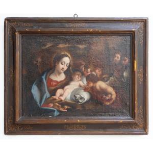 Madonna tra gli Angeli – Scuola Veneta, seconda metà del XVII secolo
