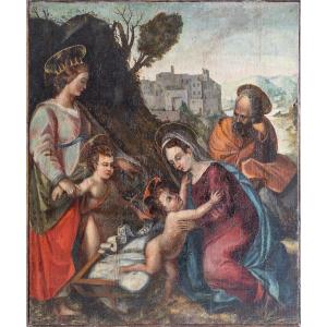 Sacra Famiglia - XVII Sec.