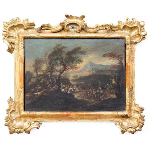 Scena di battaglia – attribuita a Francesco Graziani