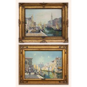 Dipinti raffiguranti Chioggia - Luigi Pagan, 1931