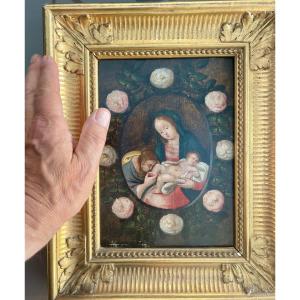Virgin And Child - Flemish School Early 17th Century