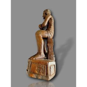 Christ In Chains – Sacred Art Sculpture – Western Europe, 16th Century – Renaissance 