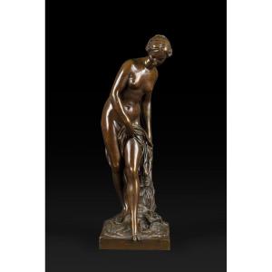 “the Bather” Or “the Nymph Taking Her Bath” (1757), étienne-maurice Falconet (1716-179)