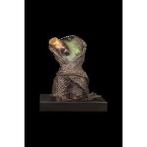 Bronze Sculpture "woman's Body" By Ivo Soldini (1951-......)