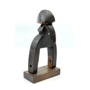 Senoufo Loom Pulley Stirrup, Ivory Coast