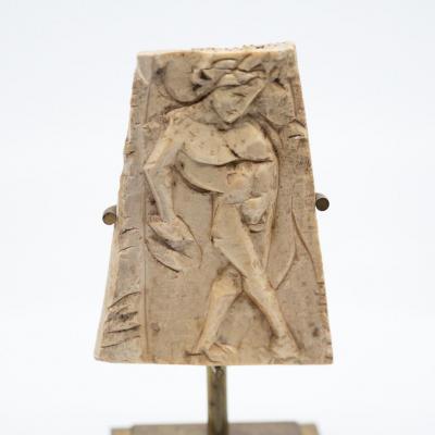 Carved Bone Representative A Dancing Man - Roman 4th-3rd Cent Acn