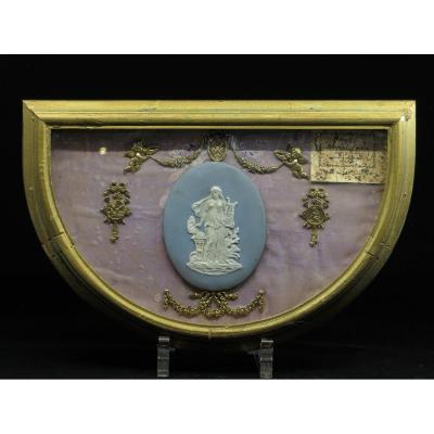 Ceramic Cameo Plate - Limoges (?), 19th Century