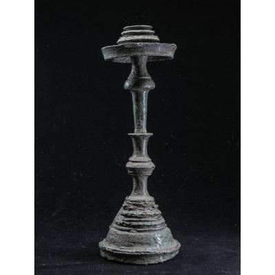 Oil Lamp Or Candlestick - Khmer, 9th - 12th Century