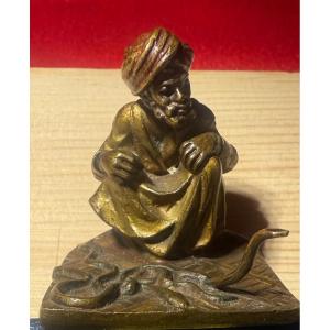 Vienna Bronze, Austrian School, Snake Charmer