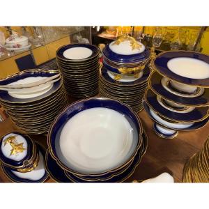 63-piece Dinner Service, Gold Medal, Vierzon, Julien Hache