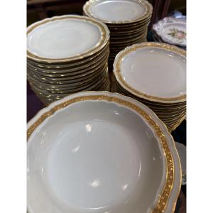 Bernardaud Service Set Of 71 Pieces 