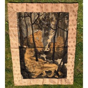 19th Century Japanese Wall Hanging