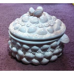 Covered Pot Decor Shells By Pol Chambost