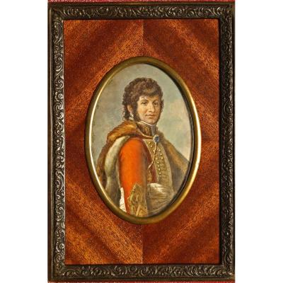 Miniature Portrait Of Joachim Murat