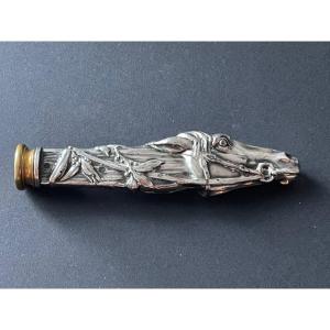 Unique Large Seal Wax Seal Horse Head Germany ?wmf ? Horse Racing