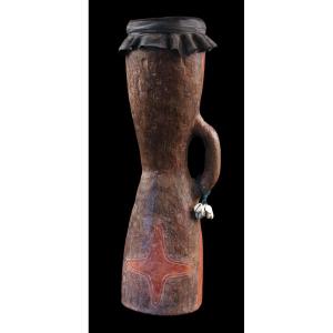 Hand Drum, Traditional Instrument, Oceanic Art, Tribal Art, Papua New Guinea