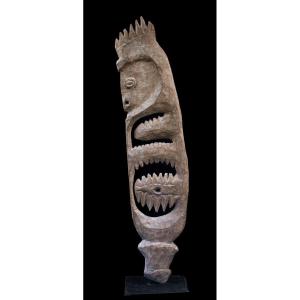 Yipwon Cult Figure, Papua New Guinea, Oceanic Art, Primitive Art, Sculpture, Statue