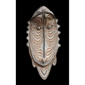 Imposing Gable Mask, Tribal Art, Oceanic Art, Pacific Art, First Arts, Papua New Guinea