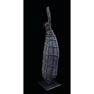 Traditional Gourd, Tribal Art, Oceanic Art, Papua New Guinea
