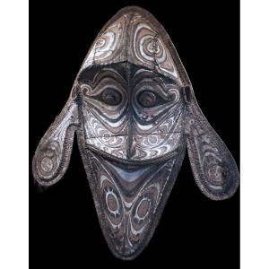 Gable Mask, Tribal Art, Papua New Guinea, Oceanic Art, Oceania