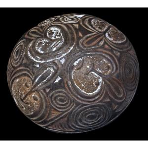 Terracotta Bowl, Papua New Guinea, Oceania, Oceanic Art, Tribal Art