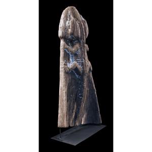 Old Canoe Prow, Oceania, Primitive Art, Oceanic Art, Marine Object, 95 Cm