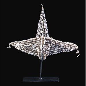 Headdress, Ornament, Tribal Art, Oceanic Art, Primitive Art, Oceania, 20 X 29 Cm