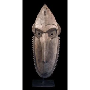 Ancestor Mask, Oceania, Primitive Arts, Oceanic Art, Tribal Art, Murik Lakes Sculpture 63 Cm