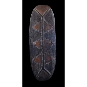 Shield, Papua New Guinea, Oceania, Primitive Art, Oceanic Art, Tribal Art, 107 Cm